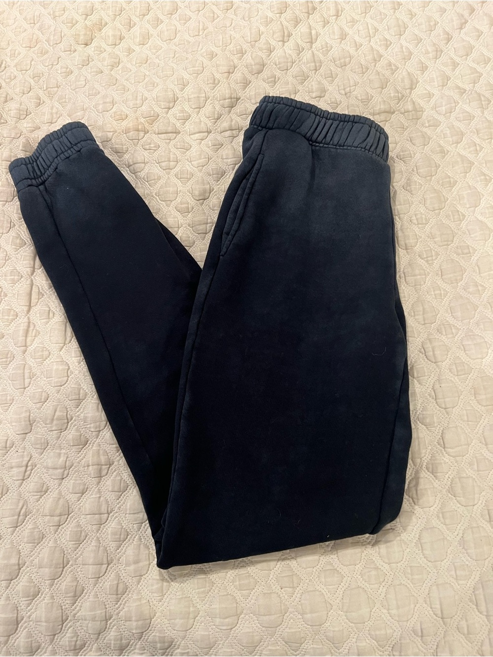 Cotton Citizen Black Slim Track Joggers